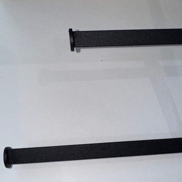 Modern Wood & Metal Wall Mounted Hanging Jewelry Shelves - Picture 2 of 7